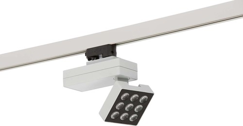 Ridi-Leuchten LED-Stromschienenstrahler 3000K, DALI KAROS2500830MFSWDA