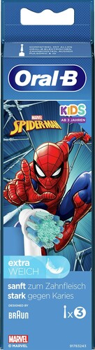 ORAL-B Oral-B Aufsteckbürste Mundpflege-Zubehör EB Spiderman 3er