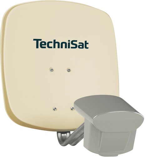 TechniSat SAT-Außenanlage QuattroSat,beige MULTYTENNE1045/8814