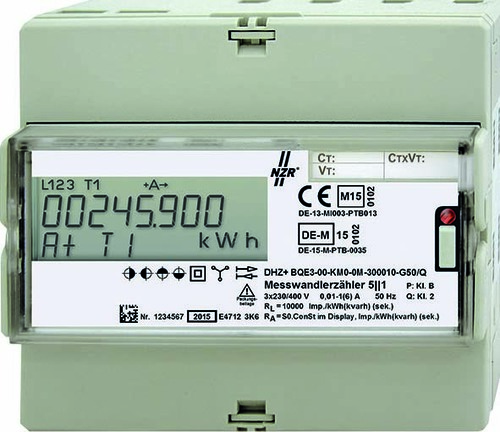NZR Hutschienenzähler DHZ+4Q485MBUSZG5(80) 58320248