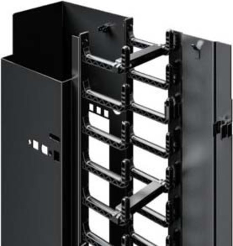 Rittal Kabelkanal für VX IT TE47 HE, RAL9005 DK 5302.053