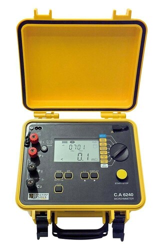 Chauvin Arnoux Micro-Ohmmeter C.A 6240