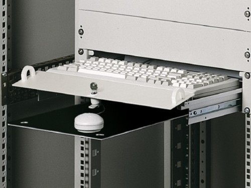 Rittal Tastaturschublade 2 HE, RAL 9005 DK 5302.205