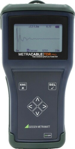 Gossen Metrawatt Handgerät Kabelfehlerortung METRACABLE TDR PRO
