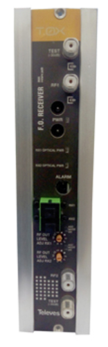 Televes T0X-optischer Empfänger Rückkanal 5-300 MHz UOERK1216