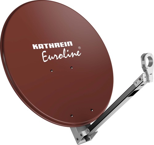 Kathrein Parabolantenne Euroline 65cm aluminium rotbraun KEA 650/R