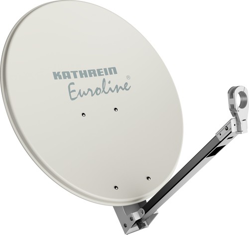 Kathrein Parabolantenne Euroline 65cm aluminium weiß KEA 650/W