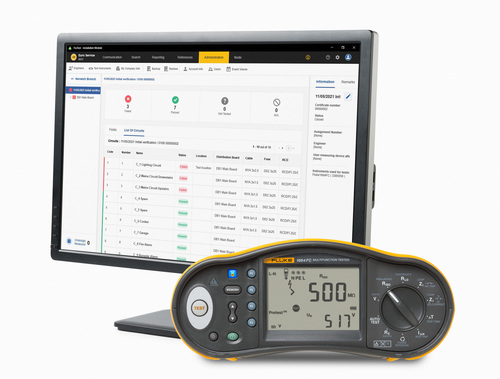 Fluke Installationstester -Kit inkl.TruTestSoftware 1664FC DE FTT KIT