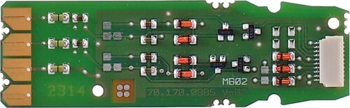 Jumo Nachrüstplatine 2 Binaereingänge 00442789 Jumo Nachrüstplatine 2 Binaereingänge 00442789
