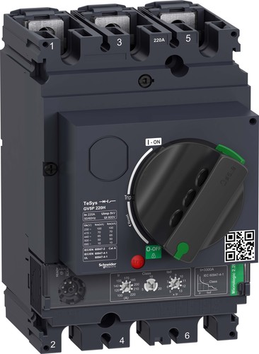 Schneider Electric Motorschutzschalter 3P, 220A, Icu 70kA GV5P220H