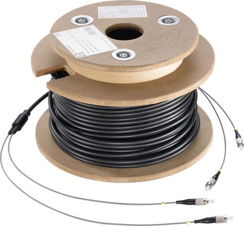 Wisi Opt. Twin-Außenkabel 150m 2 Fasern FC/PC konf. OL 95 2150