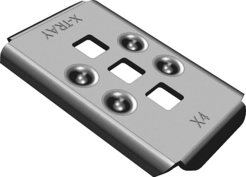 Pflitsch Verbindungslasche galvanisch verzinkt GK L X4 S Pflitsch Verbindungslasche galvanisch verzinkt GK L X4 S