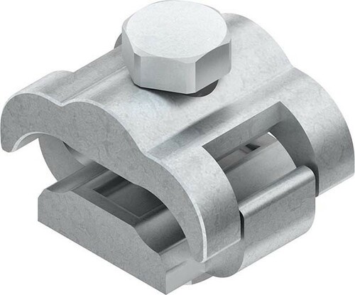 Niedax Gitterrinnen-Erdungsklemme GTEKM 6X25