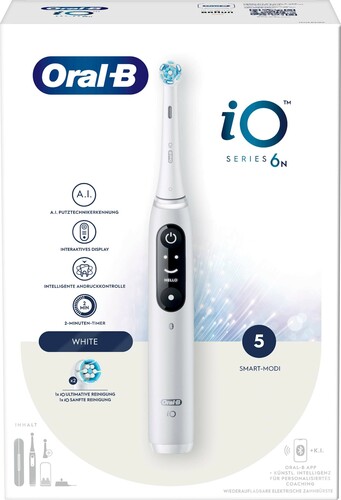 ORAL-B Oral-B Zahnbürste Magnet-Technologie iO Series 6 weiß