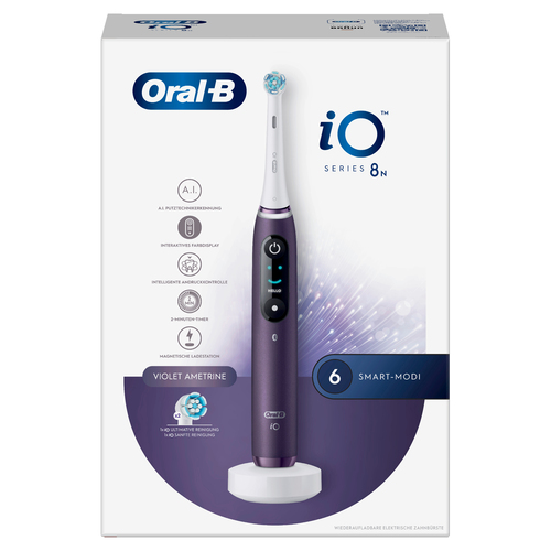 ORAL-B Oral-B Zahnbürste Magnet-Technologie iO Series 8N VioAmet