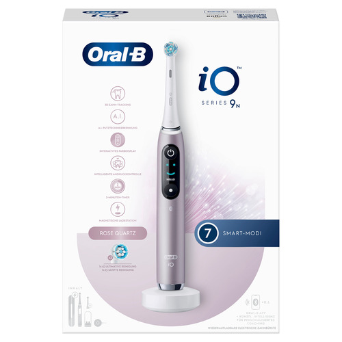 ORAL-B Zahnbürste Magnet-Technologie iO Series 9N RoseQua