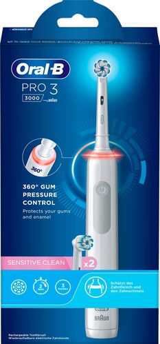 ORAL-B Oral-B Zahnbürste Pro 3 3000 SensiClws