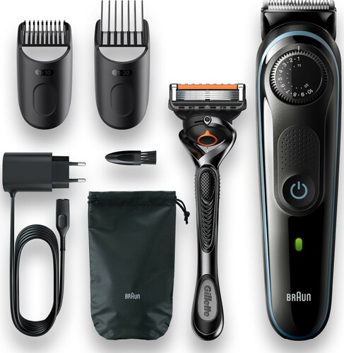 BRAUN Bartschneider Geschenkset BeardTrimmer BT5341 sw/tür+ Kult