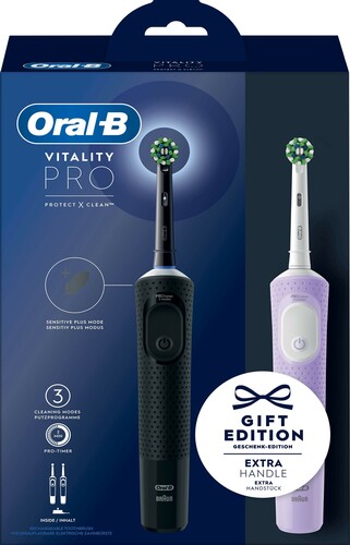 ORAL-B Oral-B Zahnbürste m.2.Handstück VitalityProD103 Duo
