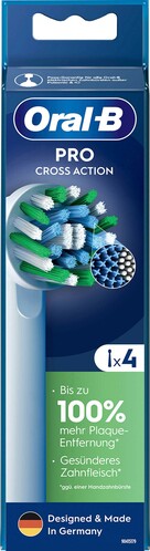 ORAL-B Oral-B Aufsteckbürste Mundpflege-Zubehör EB Pro CrossAc 4er