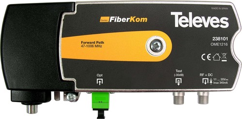 Televes Optischer Miniempfänger 47-1006MHz1200/1600n OME1216