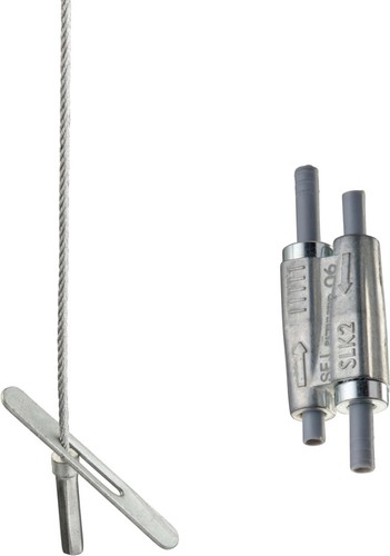 Erico Stahlseilsystem D1,5mm, L3m SLK15L3T