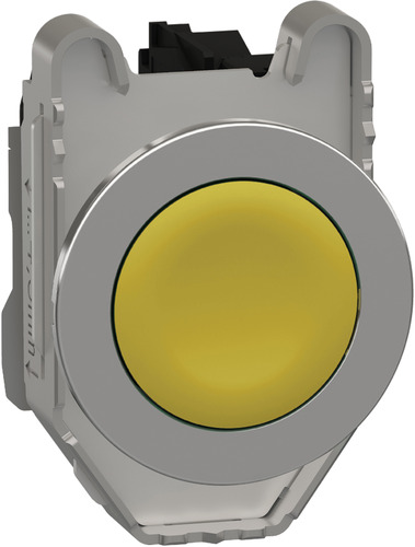 Schneider Electric Drucktaster komplett 30mm, 1S, gelb XB4FA51