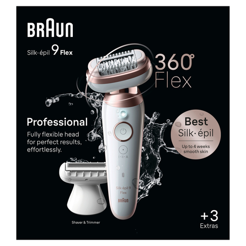 BRAUN Epilierer Silk-epil 9 9-030 3D SensoSmart