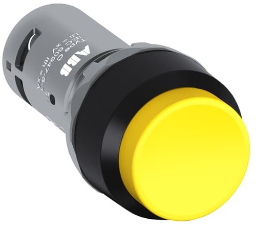 ABB Stotz S&J Drucktaster gelb, 1 Schließer CP3-10Y-10