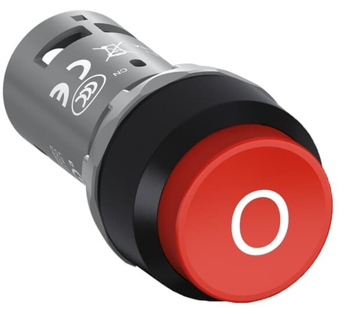 ABB Stotz S&J Drucktaster rot, O, 1 Öffner CP33-10R-01