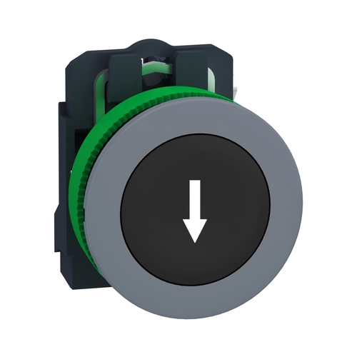 Schneider Electric Drucktaster komplett sw, 30mm, 1S, grau XB5FA3351C0 Schneider Electric Drucktaster komplett sw, 30mm, 1S, grau XB5FA3351C0