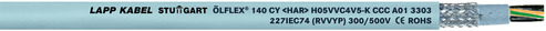Lapp Kabel&Leitung H05VVC4V5-K 4G0,75 0035711