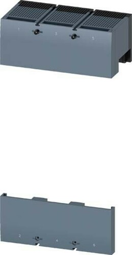 Siemens Dig.Industr. Klemmenabdeckung 3-polig, mittel 3VA9601-0WE30 Siemens Dig.Industr. Klemmenabdeckung 3-polig, mittel 3VA9601-0WE30