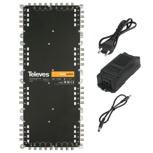 Televes Multischalter 9 in 32 Guß NEVO kaskadierb.m.NT MS932NCQ