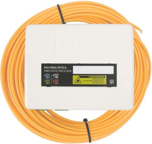 Televes Optische Box 4Ausgänge 55m Kabel OB4-4-55