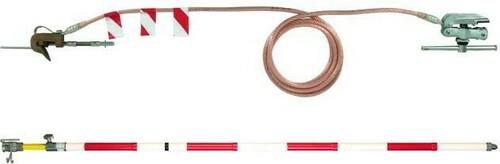 DEHN Bahnerdungsvorrichtung für Oberleitungen BEV OL PF V2 K