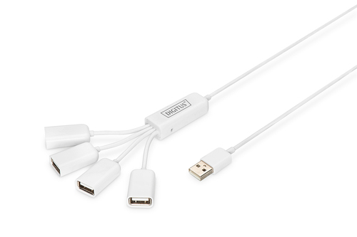 DIGITUS Slim Spider USB-Hub DA-70216 DIGITUS Slim Spider USB-Hub DA-70216