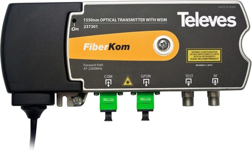 Televes FTTH-Sender SAT und DVB-T2 UOS15501310