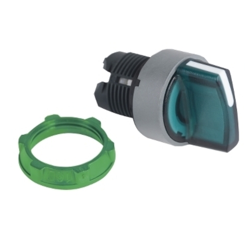 Schneider Electric Leuchtwahlschalter gn,22mm,in grau ZB5AK1333C0