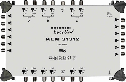 Kathrein Multischalter 13 auf 12 kaskadierb KEM 31312