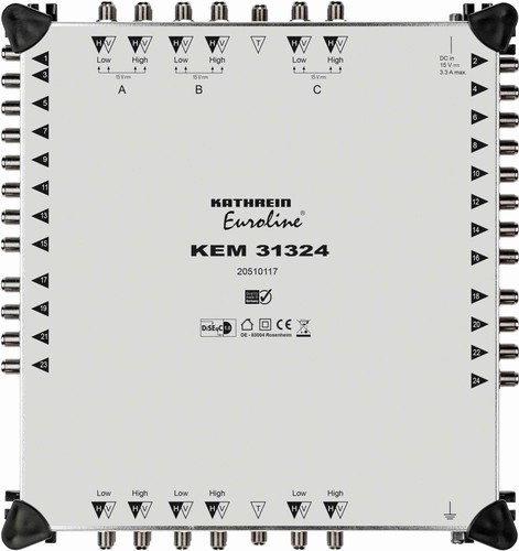 Kathrein Multischalter 13 auf 24 kaskadierb KEM 31324