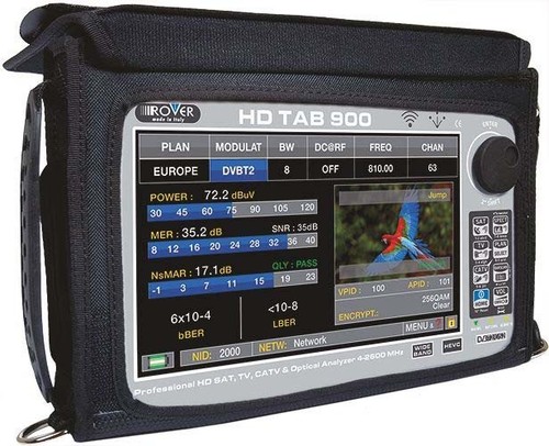 RO.VE.R HD-Analyzer SAT/TV,CATV,9"HD-TFT HD TAB 900 Plus
