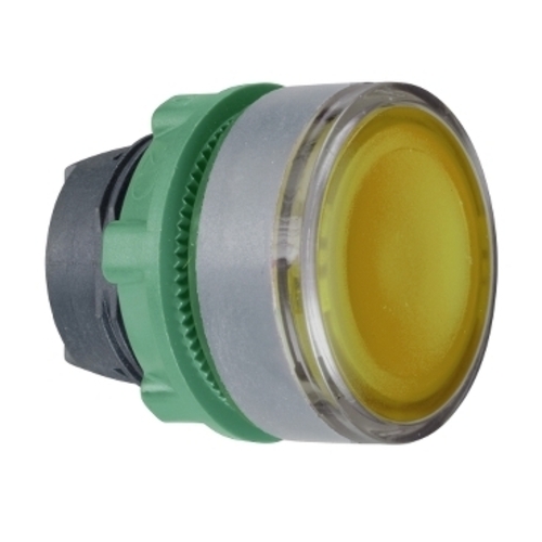 Schneider Electric Leuchtdrucktaster gelb, 22mm, in grau ZB5AW383C0