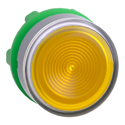 Schneider Electric Leuchtdrucktaster gelb, 22mm, in grau ZB5AW383SC0 Schneider Electric Leuchtdrucktaster gelb, 22mm, in grau ZB5AW383SC0