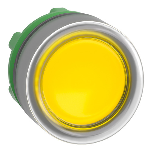 Schneider Electric Leuchtdrucktaster gelb, 22mm, in grau ZB5AW583C0 Schneider Electric Leuchtdrucktaster gelb, 22mm, in grau ZB5AW583C0