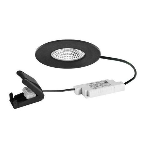Brumberg Leuchten LED-Einbaudownlight 230V 3000K, sw. 39480183AB