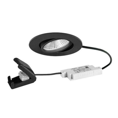 Brumberg Leuchten LED-Einbaustrahler 230V 3000K, sw. 39484183AB