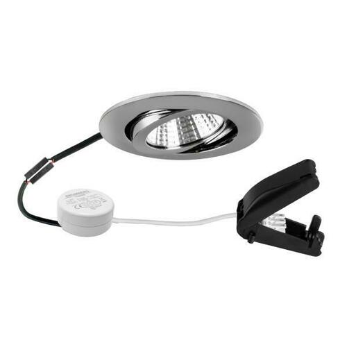 Brumberg Leuchten LED-Einbaustrahler 230V 3000K, chrom 40463023