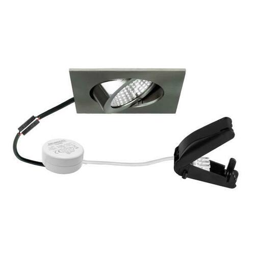 Brumberg Leuchten LED-Einbaustrahler 230V 3000K, nickel 40465153