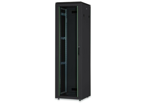 DIGITUS Netzwerkschrank Unique 600x600mm (BxT) DN-19 22U-6/6-B-1